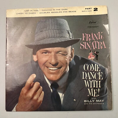 FRANK SINATRA Come Dance With Me! Part 2 7" EP 45rpm UK Picture Sleeve VG+/VG+ - Image 1 of 4