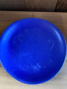 Luna Garcia Pottery 11.5 Inch Purple/Blue Ceramic Round Plate Platter Venice - Picture 1 of 4