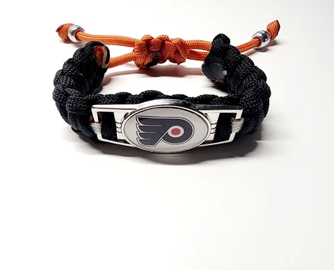 Philadelphia Flyers Adjustable Bracelet Sports Fan Shop NHL Apparel & Souvenir Cover