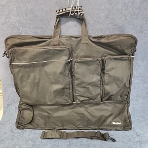 Darice Canvas 7 Pocket Art Portfolio Handle & Strap Craft Tote Carryall u-5F - Picture 1 of 3