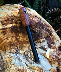 Roasted Oak Round 3/8" Ferrocerium Rod - Limited Edition - Bild 1 von 3