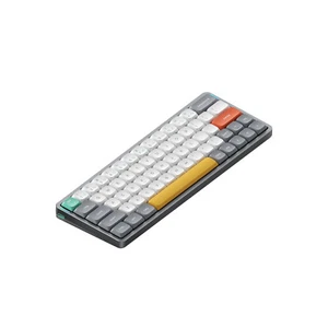 Nuphy Air60 V2 Kabellose Mechanische Tastatur, Lunar Gray, Cowberry QWERTY US - Bild 1 von 7