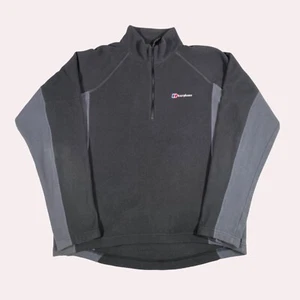 Jersey de hombre BERGHAUS gris mediano M polar para caminar - Imagen 1 de 12