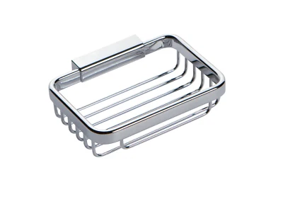 Cesta de jabón de latón montada en la pared de hotelero cromado pulido jengibre - 550G/PC Foto 1 de 3