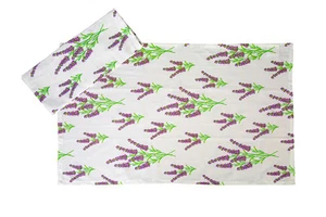 Paquete de 2 toallas de cocina de algodón lavanda Fields - Imagen 1 de 2