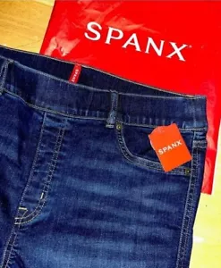 NWT New SPANX SPANXshape™ EveryWear Flare Midnight Shade Jeans #20327R-Sz Medium - Picture 1 of 11