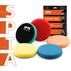 SPTA 1PC 3"(80mm)/5"(125mm)/6"(150mm)/7"(180mm) Round Polishing Buffing Foam Pad - Picture 1 of 16