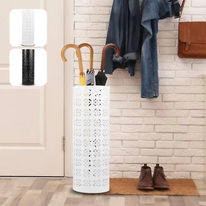 Umbrella Stand Rack Metal Umbrella Holder Freestanding Umbrella Stand -~ - Picture 1 of 14