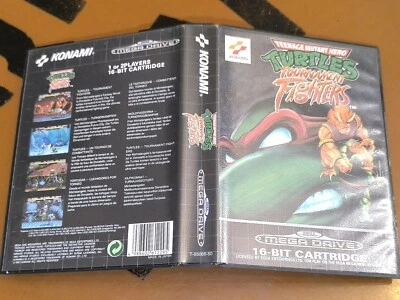 ## Turtles Tournament Fighters - SEGA Mega Drive / MD Spiel - GUT ## - Bild 1 von 2