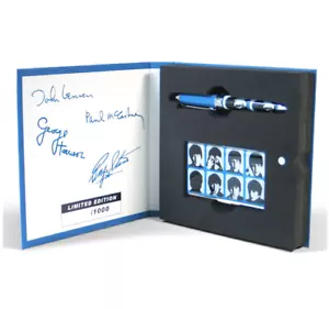 Estuche para Tarjetas ACME Studio BEATLES ""Hard Day's Night"" a prueba de artista Rollerball NUEVO - Imagen 1 de 4