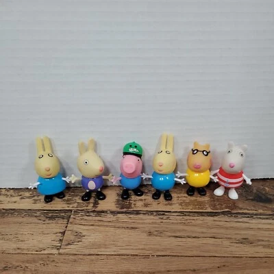 Lote de 6 figuras de Peppa Pig & Friends  Foto 1 de 4