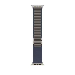 Original Apple Watch Band Alpine Loop (49mm) Blue, Medium for Watch Ultra/Ultra2 - Picture 1 of 5