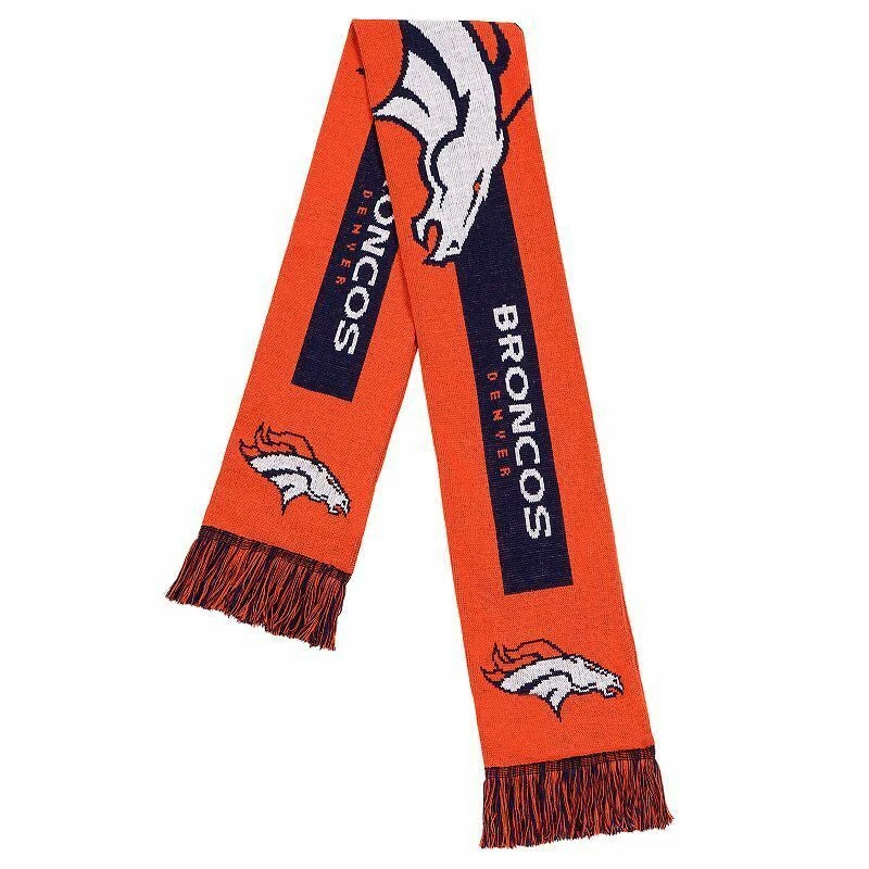  Bufanda de invierno "BIG LOGO" de los Denver Broncos Forever Collectibles™ con licencia NFL Foto 1 de 1