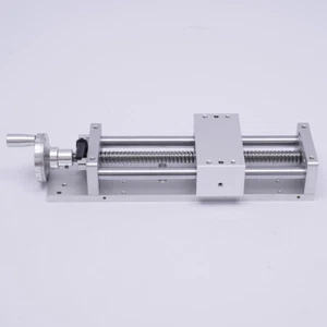 Manual Cross Sliding Table 200MM Linear Rail Slide Stage Actuator Table CNC Mill - Picture 1 of 14