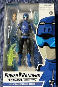 Hasbro Power Rangers Lightning Collection Beast Morphers Blue Ranger Figure - Bild 1 von 5