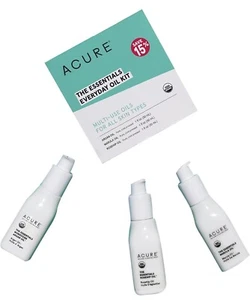 Acute The Essentials Oil Starter Kit: Argan, Maryland, Rosehip Oil - Picture 1 of 2