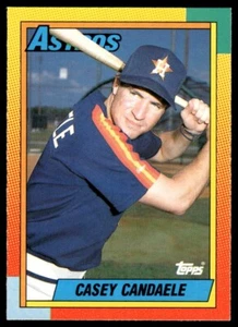 1990 Topps Traded 17T Casey Candaele Houston Astros Baseballkarte - Bild 1 von 4