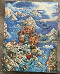 Noah's Ark Jigsaw Puzzle 550 Pcs Bill Bell 18x24 Inches Great American Factory - Picture 1 of 4