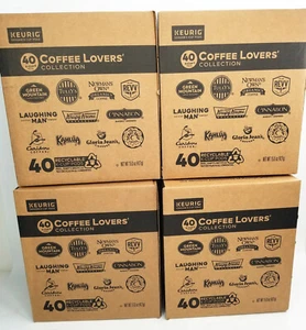 Keurig Coffee Lovers' Collection Sampler K-Cup Pods Single-Serve 400ct 10 boxes - Picture 1 of 8