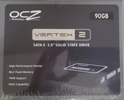 OCZ | Vertex 2 Series | 90GB | 3.5 " | SSD Solid State Disk Drive SATA II - Image 1 of 2