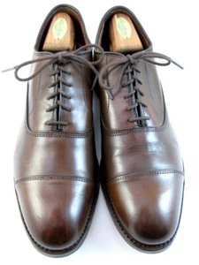 Oxford Allen Edmonds "PARK AVENUE" Puntera y Puntera 10.5 B Chile Hecho en EE. UU. (400N) - Imagen 1 de 11