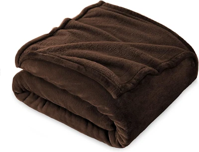 Coperta Plaid Pile, Coperta Matrimoniale 210 X 240 Cm Flanella, Coperta Divano S - Immagine 1 di 4