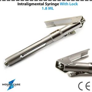 Dental Anesthesia Syringe Intraligamental With Lock Anesthetics Intraligamentary - Bild 1 von 3