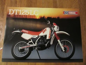 Yamaha DT125LC DT125 1987 Sell brochure - Picture 1 of 2