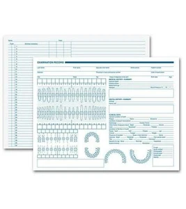 Dental Exam Record, Primary Arch & Geometric Diagrams / Nebs Deluxe No. 21023 - Picture 1 of 1