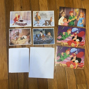 7 Tarjetas de Billete de Piedra Coleccionables Catálogo Disney Peter Pan Aristocats 101 - Imagen 1 de 21