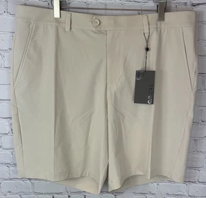 NWT G/FORE Men’s Maverick 8” Golf Shorts Stone Ivory Size 38 $145.00 - Picture 1 of 9