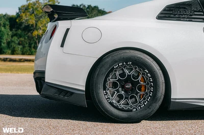 18x10 17x10 WELD Racing BEADLOCK Solana Wheels fits NISSAN GTR R35 Black 5x114 - Image 1 of 4