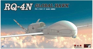 Avión de reconocimiento no tripulado Platts 1/72 de la Marina de los Estados Unidos RQ-4N Global Hawk Naval T - Imagen 1 de 6