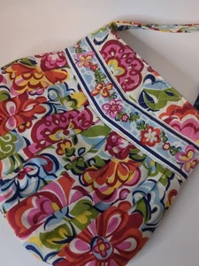 Cartera pequeña Vera Bradley retirada cáncer de mama esperanza patrón jardín - Imagen 1 de 5