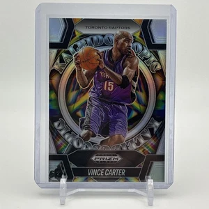 Vince Carter 2024-25 Panini Prizm Black Kaleidoscopic Silver Prizm Raptors #21 - Picture 1 of 2