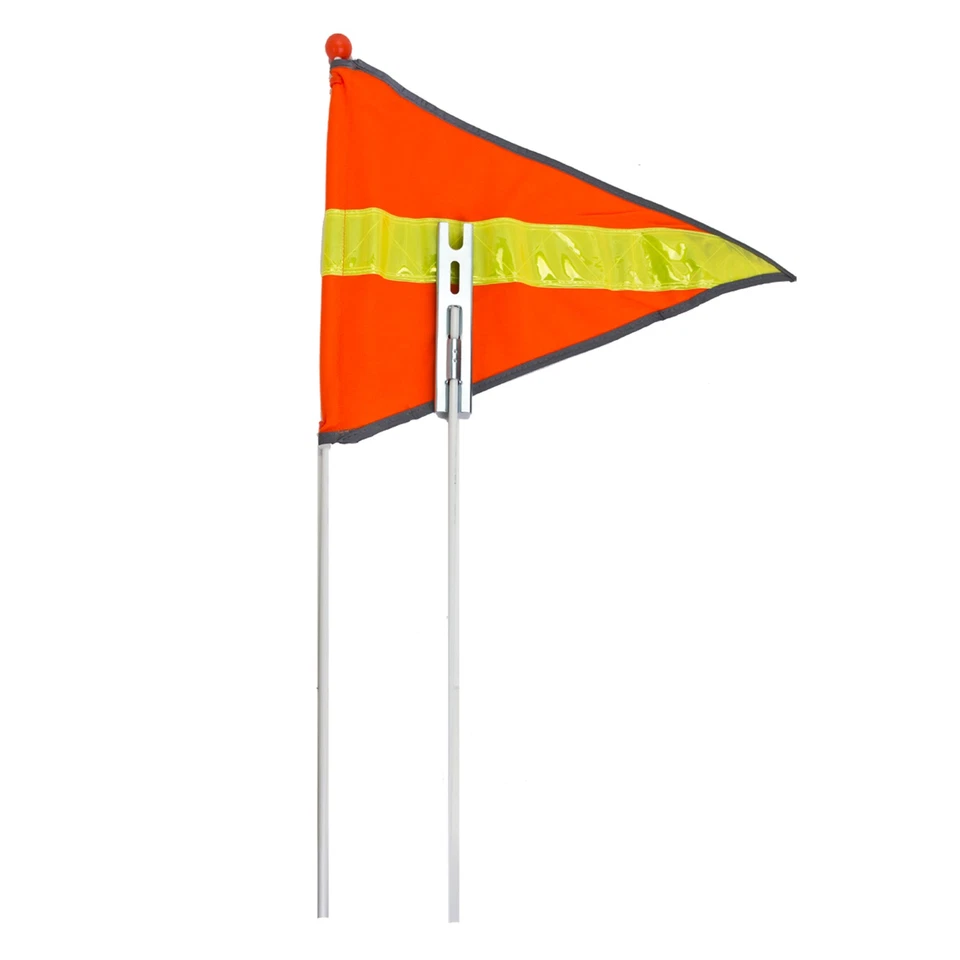 Sunlite 2 Piece 72" Reflective Safety Flag // Bicycle Visibility Flag - Image 1 of 1