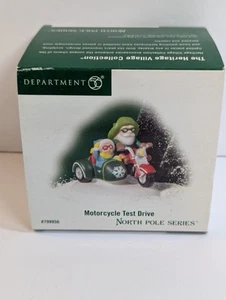 Department 56 North Pole Series Zubehör Motorrad Probefahrt 799956 - Bild 1 von 8