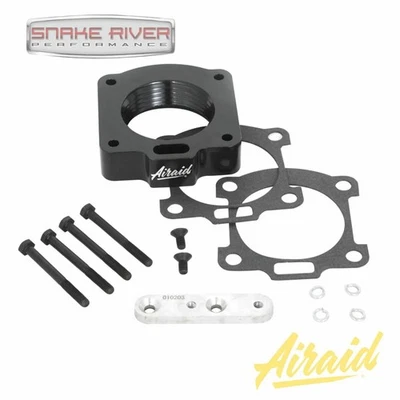 AIRAID Aluminum Helix Throttle Body Spacer For 99-01 Ford Mustang 3.8L 400-594 - Image 1 of 4