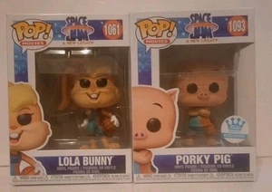 Funko Pop! Space Jam New Legacy Lola Bunny & Porky Pig #1061 & 1093  - Bild 1 von 5