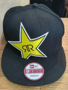 RR New Era Rockstar Energy 9FIFTY SnapBack Hat One Size - Picture 1 of 8