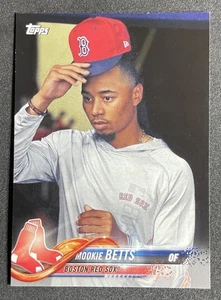 2018 Topps New Era Mookie Betts Image Variation SP Red Sox - Bild 1 von 2