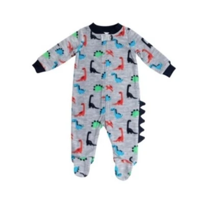 Jersey Koala Baby Manga Larga Felpa Polar Dinosaurios Pies Azul Nuevo en Caja $18 Foto 1 de 4