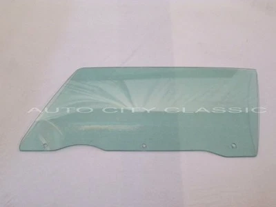 Puerta de vidrio 1966 Buick Chevy Olds Pontiac 2 puertas techo rígido ventana del conductor verde Foto 1 de 2