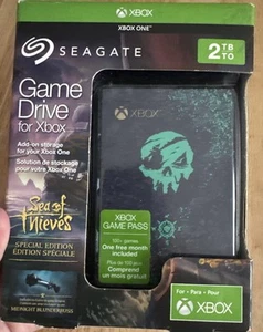 SEAGATE 2TB GAME DRIVE POUR XBOX SEA OF THIEVES ÉDITION SPÉCIALE - Photo 1/8
