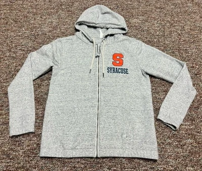 Syracuse University Under Armour Cold Gear sudadera con capucha cremallera completa gris para mujer mediana Foto 1 de 4