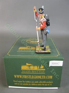 60mm First Legion MB087 Napoleonic Wars British 30th Regiment Standing Loading - Picture 1 of 7
