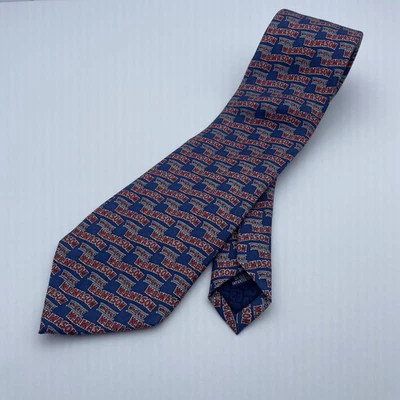 Vineyard Vines Custom W.B. Mason 100 % seda importada hecha a mano en EE. UU. Foto 1 de 3