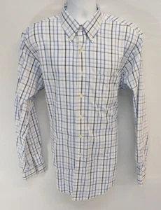 Camisa de vestir de algodón manga larga XL calce ajustado sin planchar BROOKS BROTHERS para hombre - Imagen 1 de 7