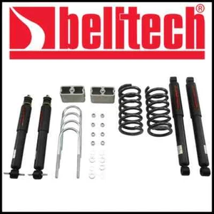 Belltech 2.5" F & 3" R Lowering Kit w/ND2 Shocks fit 83-97 Mitsubishi Mighty Max - Picture 1 of 2
