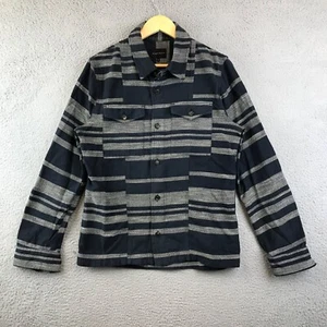 Wings + Horn Mens S Button Down Shirt Long Sleeve Flannel - Picture 1 of 10